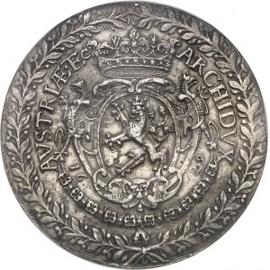 Bohème (royaume de), Ferdinand III (1627-1657). Module de 3 thalers (médaille monétiforme) pour la guérison du Roi 1629, Prague.
