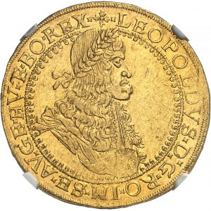 Léopold Ier (1657-1705). 5 ducats 1669, Vienne.