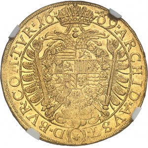 Léopold Ier (1657-1705). 5 ducats 1669, Vienne.