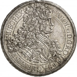 Charles VI (1711-1740). Thaler 1714, Vienne.