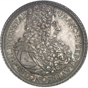 Trautson (principauté de), François-Eusèbe (1663-1728). Thaler 1708, MM, Trautson.