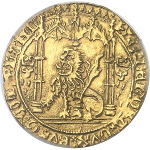 Brabant (duché de), Philippe le Bon (1434-1467). Lion d’or ND (1454-1466), Bruges.
