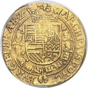 Brabant (duché de), Albert et Isabelle (1598-1621). Double ducat ND (1599-1603), Anvers.