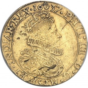 Brabant (duché de), Philippe IV (1621-1665). Double souverain 1637, Anvers.