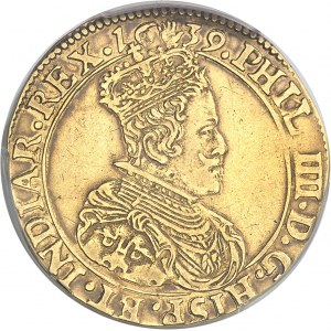 Brabant (duché de), Philippe IV (1621-1665). Double souverain 1639, Anvers.