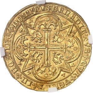 Flandres (comté de), Philippe le Hardi (1384-1404). Ange d’or ND (1384-1404), Bruges.