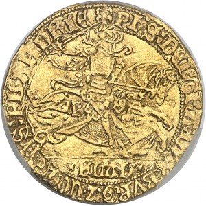Flandres (comté de), Philippe le Bon (1419-1467). Cavalier d’or ND (1419-1467), Gand.