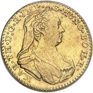 Pays-Bas autrichiens, Marie-Thérèse (1740-1780). Double souverain 1778, Bruxelles.