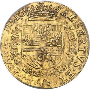 Tournai (seigneurie de), Albert et Isabelle (1598-1621). Double albertin 1600, Tournai.