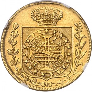 Pierre Ier (1822-1831). 6400 réis pour le couronnement 1822, R, Rio de Janeiro.