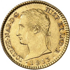 Joseph Napoléon (1808-1813). 80 réales 1813 RN, M, Madrid.