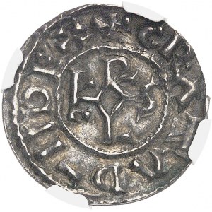 Charles II le Chauve (840-877). Denier ND (840-877), Amiens.
