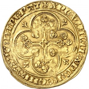 Philippe VI (1328-1350). Florin Georges, 1ère émission ND (1341), Angers.