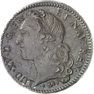 Louis XV (1715-1774). Demi-écu au bandeau 1763, L, Bayonne.