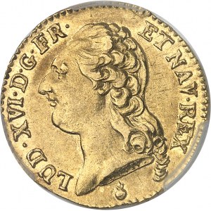 Louis XVI (1774-1792). Louis d’or à la tête nue 1786, 1er semestre, AA, Metz.