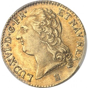 Louis XVI (1774-1792). Louis d’or à la tête nue 1786, 1er semestre, K, Bordeaux.