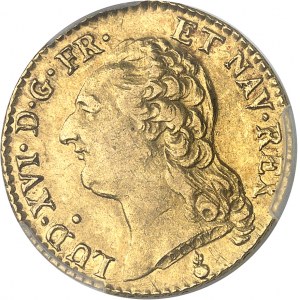 Louis XVI (1774-1792). Louis d’or à la tête nue 1787, 2e semestre, AA, Metz.