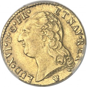 Louis XVI (1774-1792). Louis d’or à la tête nue 1790, 1er semestre, I, Limoges.