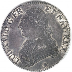 Louis XVI (1774-1792). Écu aux rameaux d’olivier 1791, 2e semestre, W, Lille.