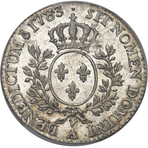 Louis XVI (1774-1792). Demi-écu aux rameaux d’olivier 1783, 2e semestre, A, Paris.