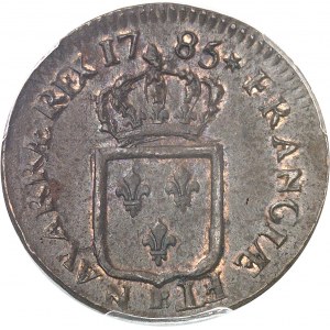 Louis XVI (1774-1792). Sol 1785, BB, Strasbourg (petit BB).