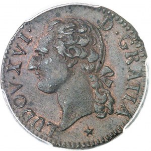 Louis XVI (1774-1792). Demi-sol 1788, W, Lille.