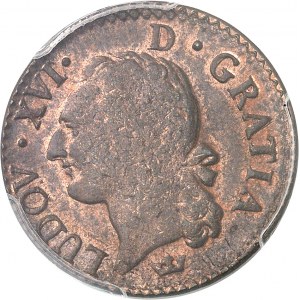 Louis XVI (1774-1792). Demi-sol 1789, M, Toulouse.