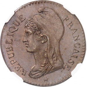 Convention (1792-1795). Essai de 25 centimes Dupré An 3 (1794-1795), Paris.