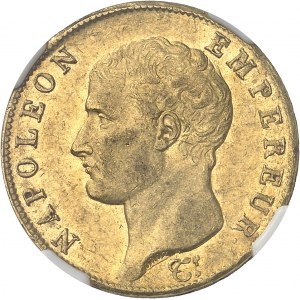 Premier Empire / Napoléon Ier (1804-1814). 40 francs République, tête nue 1806, I, Limoges.