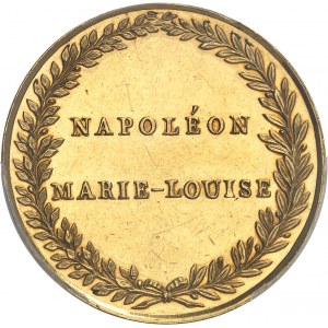 Premier Empire / Napoléon Ier (1804-1814). Médaille d’Or, entrée de l’Impératrice en France 1810, Paris.