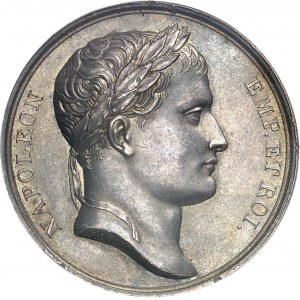 Premier Empire / Napoléon Ier (1804-1814). Médaille, les victoires de Février 1814, Paris.