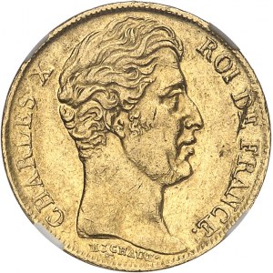 Charles X (1824-1830). 20 francs 1829, W, Lille.