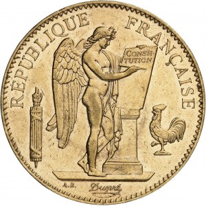 IIIe République (1870-1940). 100 francs Génie 1896, A, Paris.