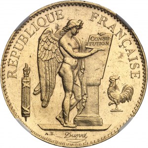 IIIe République (1870-1940). 100 francs Génie 1899, A, Paris.