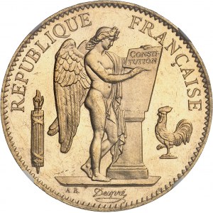 IIIe République (1870-1940). 100 francs Génie, aspect Flan bruni (PROOFLIKE) 1903, A, Paris.