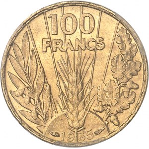 IIIe République (1870-1940). 100 francs Bazor 1935, Paris.