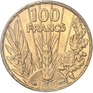 IIIe République (1870-1940). 100 francs Bazor 1935, Paris.