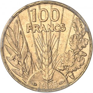 IIIe République (1870-1940). 100 francs Bazor 1935, Paris.