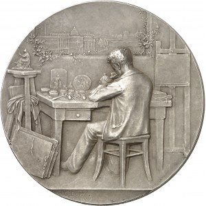 IIIe République (1870-1940). Médaille, la Glyptique ou la gravure en médailles par Georges Dupré, SAMF n° 17 1902, Paris.