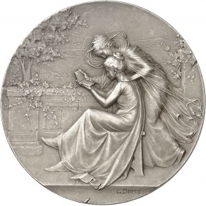 IIIe République (1870-1940). Médaille, la Glyptique ou la gravure en médailles par Georges Dupré, SAMF n° 17 1902, Paris.