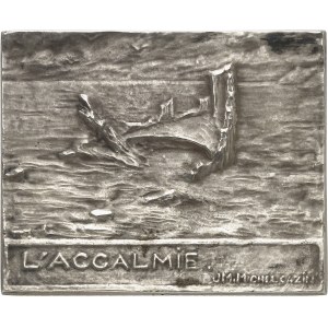 IIIe République (1870-1940). Médaille, l’accalmie par Michel Cazin, SAMF n° 41 1903, Paris.