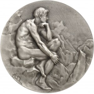 IIIe République (1870-1940). Médaille, La Joie de vivre par Raoul Lamourdedieu, SAMF n° 70 1906, Paris.