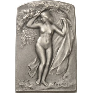 IIIe République (1870-1940). Médaille, L’Été par Firmin-Marcelin Michelet, SAMF n° 142 1908, Paris.