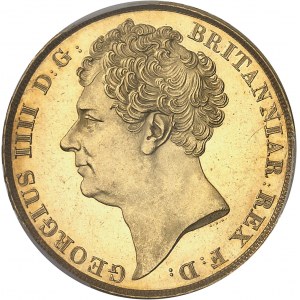 Guillaume IV (1830-1837). 2 livres (2 pounds) 1823, Londres.