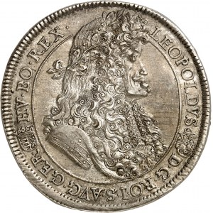 Léopold Ier (1657-1705). Thaler 1691, KB, Kremnitz.