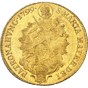 François Ier (1792-1835). Ducat 1799, Kremnitz.