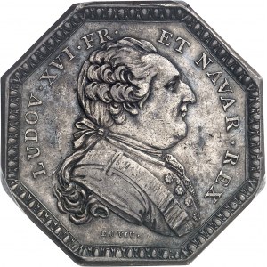 Louis XVI (1774-1792). Jeton pour la 3e Compagnie des Indes orientales et de la Chine 1785, Paris.