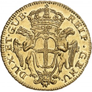 Gênes, République (1528-1797). 50 lire 1763/2, Gênes.