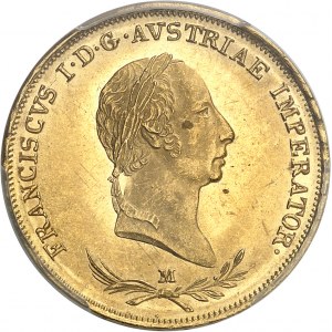 Lombardie-Vénétie, François Ier d’Habsbourg-Lorraine (1815-1835). Souverain 1830/20, M, Milan.