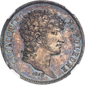 Naples, Joachim Murat (1808-1815). 5 lire 1813, Naples.